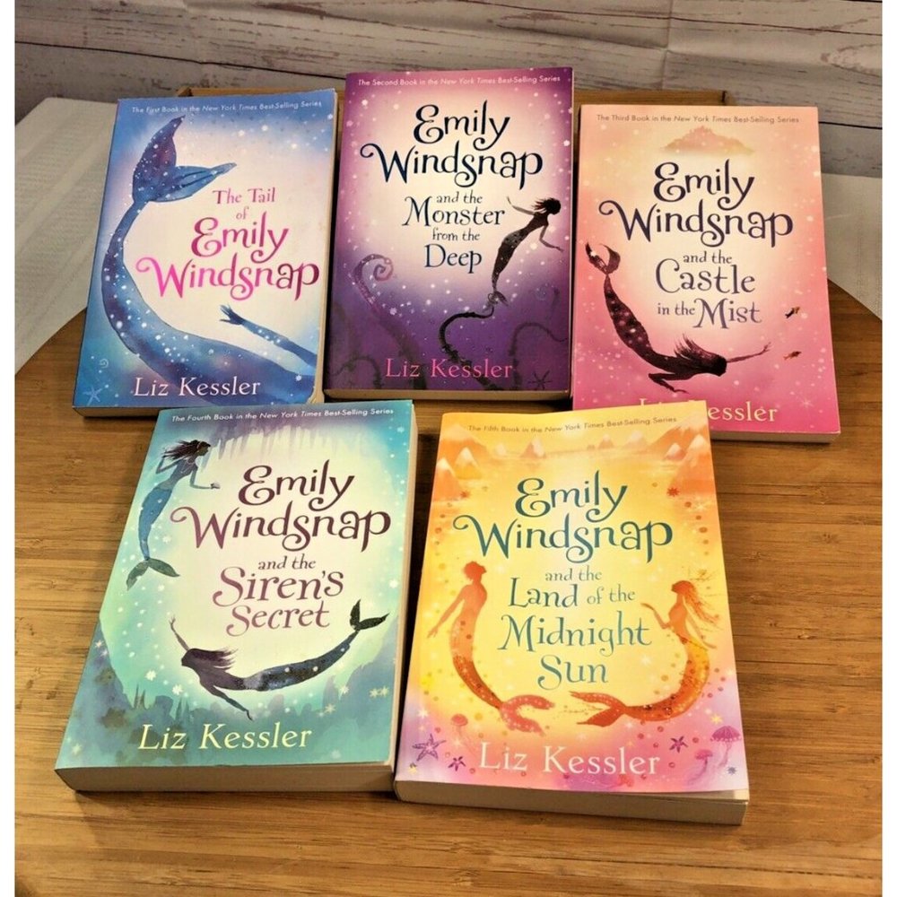 EMILY WINDSNAP Lot Series 1-5 Set Liz Kessler 1 2 3 4 5 Paperback Chapter Books